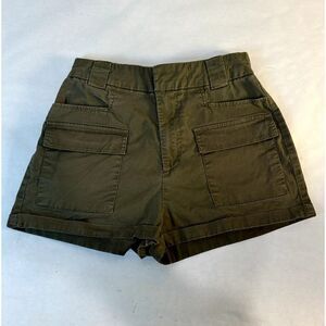 Garage Cargo Shorts Brown Pockets Utility - Size Small